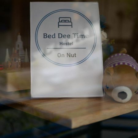 Bed Dee Time Hostel Bangkok Exteriér fotografie
